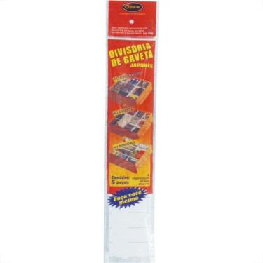 Imagem de Divisoria Plastica Gaveta ''Japones'' Com 5 Pecas 70001 - OVERTIME
