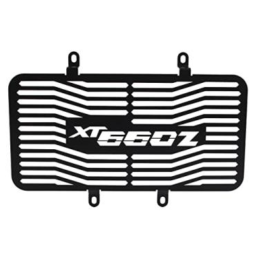 Imagem de FINMOKAL Protetor De Grade De Proteção De Radiador De Motocicleta Preta Para Yamaha Xt660Z Tenere