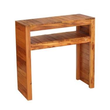 Imagem de Aparador Trave 80 cm Madeira Demolição Natural - Móveis Brasil