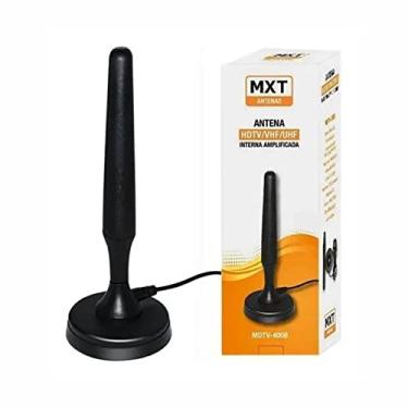 Imagem de Antena Interna Amplificada MXT MDTV-400B HDTV VHF UHF 5 metros
