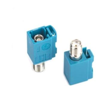 Imagem de 1 peça SMA macho fêmea para Fakra Z Plug Jack RF conversor adaptador coaxial (SMAK-FakraZK)