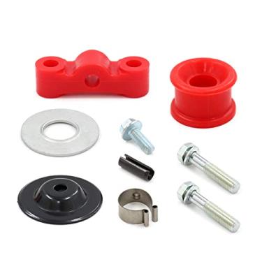 Imagem de Qudai Kit de buchas de articulação de mudança vermelha com pino, substituição de parafuso C-Clip para Acura Integra Civic/Crx com troca da série B