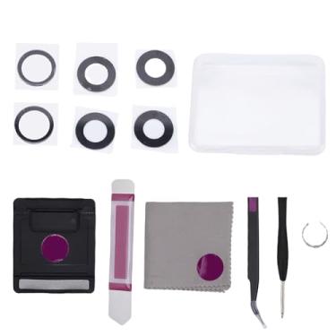 Imagem de Zyyini 2 Lens de Câmera Traseira Substituição de Vidro para IOS 16 Pro, 16 Pro, Com Adesivo e Reparo pré -instalado Kit de Ferramentas