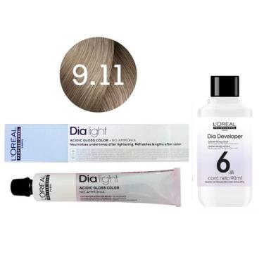 Imagem de Tonalizante Dia Light 9.11 Louro Muito Claro Cendré Profundo Milkshake