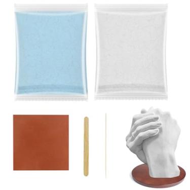 Imagem de Pó De Moldagem, 100g Ativado Por Água Com Cura Rápida, Conjunto Para Iniciantes Com Secagem Rápida, Para Decoração Artesanato Projetos E Presentes Criativos Familia