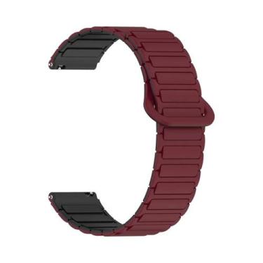 Imagem de Pulseira De Silicone Magnética Macia Amazfit Helio Sport - Acessório D