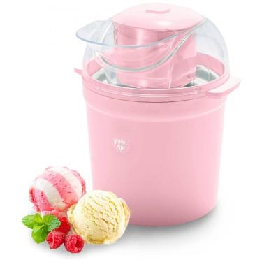 Imagem de Máquina de Sorvete Automática 1,5L de Capacidade, 110v, GREENLIFE CC005073 001, Rosa