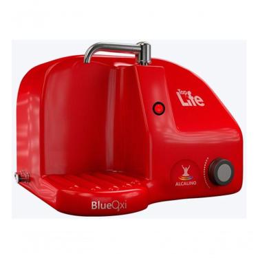 Imagem de Filtro De Água Alcalina E Ozonizada Blue Heoxi Top Life Vermelho 110V