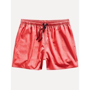 Imagem de Short Reserva Masculino D'Água Beachwear Texture Goiaba-Masculino