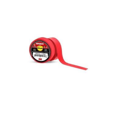 Imagem de Fita Isolante Imperial Cor Vermelho 18mm x 10m - - 3M, HB004298095