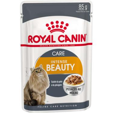 Imagem de Ração Royal Canin Sachê Feline Intense Beauty para Gatos - 85 g
