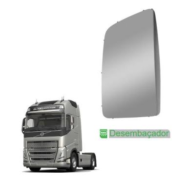 Imagem de Base c Vidro Retrovisor Volvo FH 2017 2018 LE c Desembaçador - Fabbof
