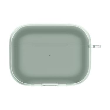 Imagem de 2 pacotes transparentes macios TPU capa de fone de ouvido para Airpods Pro 2 2ª geração de silicone,Green