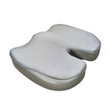 Imagem de Almofada De Assento Cóccix Com Espuma de Memória Ortopédico Travesseiro Ergonômico Cadeira Postura