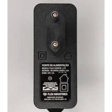 Imagem de Kit com 25 unidades - Fonte de Alimentação 12V 2,0Amp - Flex Industrie