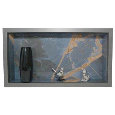 Imagem de Nicho  Banheiro Porcelanato 60x30x10cm - Empório dos Nichos