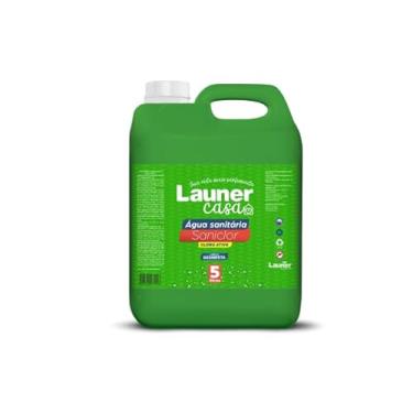 Imagem de Água Sanitária – Baixo Odor, Desinfetante Multiuso, Limpeza Profunda e Eliminação de Germes e Bactérias -Launer Casa Saniclor 5L