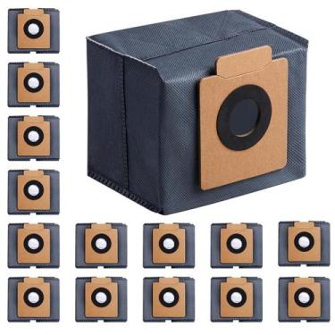 Imagem de Pacote de 15 sacos de pó Ancolin para eufy X10 Pro Omni e X8 Pro