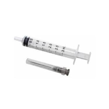 Imagem de Descarpack Seringa Descartável 3 Ml Luer Lock + agulha 30x0,70mm