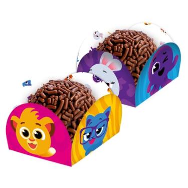 Imagem de Porta Forminha Bolofofos - Embalagem com 40 unidades.