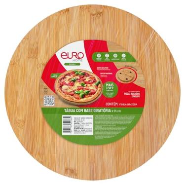 Imagem de TABUA DE BAMBU COM BASE GIRATORIA 35 CM
