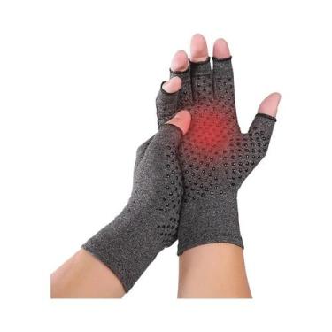Imagem de Luvas De Compressão Magnética Anti-Artrite Para Terapia, Suporte Para 
