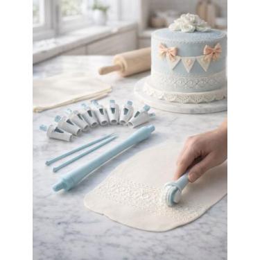 Imagem de Kit Decorativo Marcador Para Massas Brigadeiros e Doces - Crgfestas
