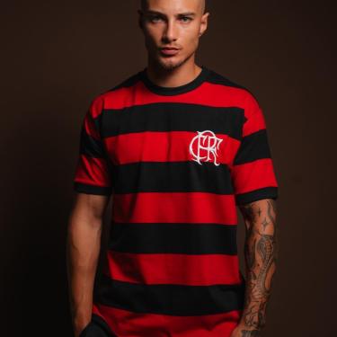 Imagem de Camisa Flamengo Retrô 1973 Nº 10 Zico Masculina-Masculino