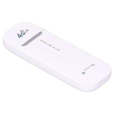Imagem de Adaptador USB WiFi, 4G LTE WiFi Dongle Wireless Hotspot Router USB Modem de rede com slot para cartão SIM para telefone, tablet, computador, laptop