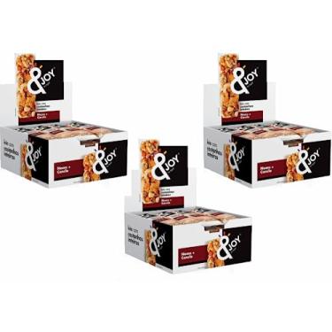 Imagem de 03 Cx Barra Mixed Nuts &joy Agtal Cereal Amendoas Nozes e Canela (36 X30g)
