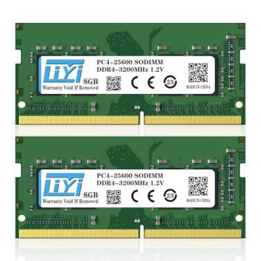 Imagem de LIYI DDR4 16GB RAM (2x8GB) Kit DRAM 3200MHz PC4-25600 CL22 Unbuffered Non-ECC 1.2V Dual Channel 260Pin SODIMM para Intel e AMD Notebook Laptop RAM Módulos de atualização de memória de computador