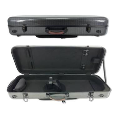 Imagem de WUQIMUSC 16 inch Viola Case Durable Carbon Fiber Composite Oblong Viola Box fit For 15-17inch Adjustable, Viola case Lightweight, 2.5 kg