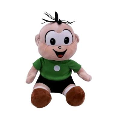 Imagem de Cebolinha De Pelúcia Sentada - Turma Da Mônica - 26Cm - Foffylandia