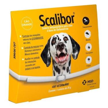 Imagem de Coleira scalibor grandes 65cm - MSD
