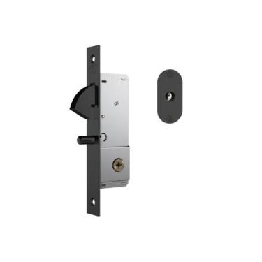 Imagem de Fechadura de Porta de Correr Stam Tetra 1940, Preto