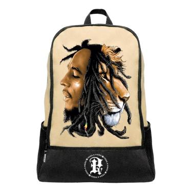 Imagem de Mochila Escolar Pega a Visão Estampado Bob Leão Masculina-Masculino