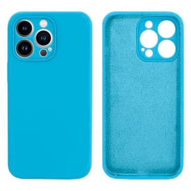 Imagem de Capinha Compativel com iPhone 13 Pro Max Com Proteção de Câmera em Silicone com Interior Aveludado