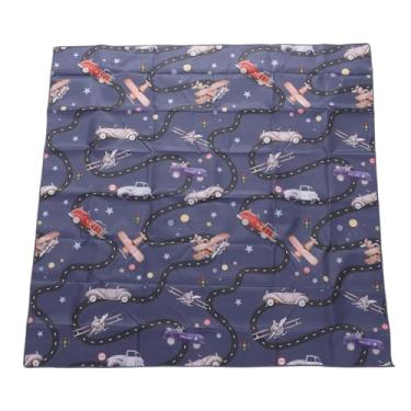 Imagem de Asixxsix Baby Play Tapete, 51x51 polegadas multifuncional grande esteira de jogo para caminhada rastejante e tempo de jogo, Tapete de piso dobrável anti-deslizamento à prova de água