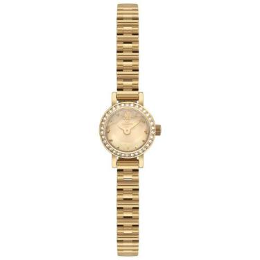 Imagem de Relógio Technos Feminino Mini Petit Dourado - 1042AC/1X