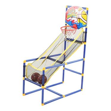 Imagem de Alomejor Conjunto Ajustável de Cesta de Basquete para Crianças, Brinquedo Esportivo Interno para Jogos de Pais e Filhos para Casa de Férias