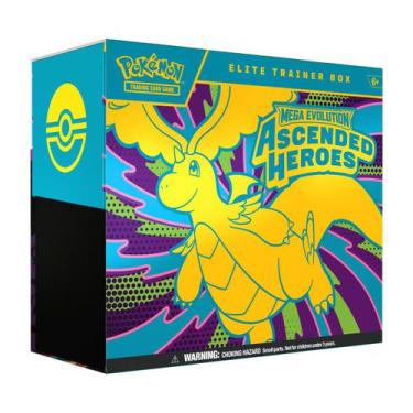 Imagem de Pokemon Mega Evolution Ascended Heroes Elite Trainer Box EN - Pokémon
