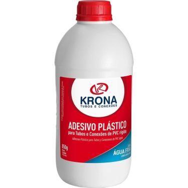 Imagem de Adesivo para PVC 519 Soldagem Tubos e Conexões PVC Rígido Incolor Krona 850G