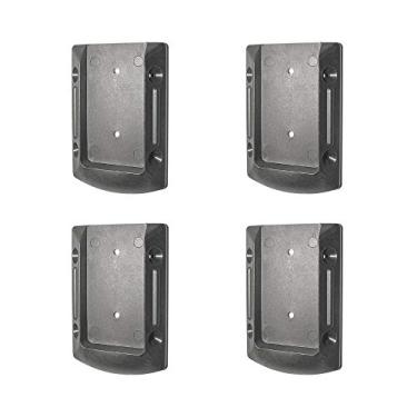 Imagem de Nuvo Iron DRC Deck pacote com 4 conectores de trilho de parafusos, preto