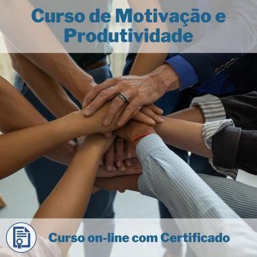 Imagem de Curso online em videoaula de Motivação e Produtividade com Certificado