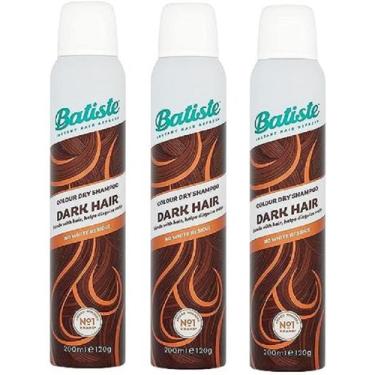 Imagem de Shampoo Seco Marrom Profundo, 6,2069ml (Kit 3 Unidades) - Batiste