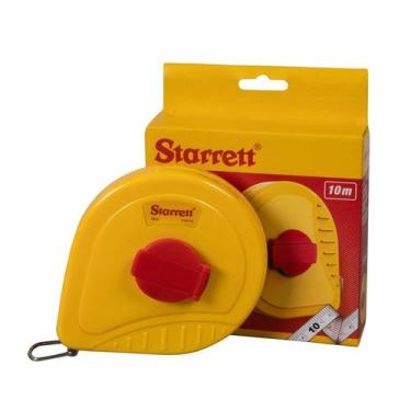 Imagem de Trena arco fechado com fita em fibra de vidro 10m starrett