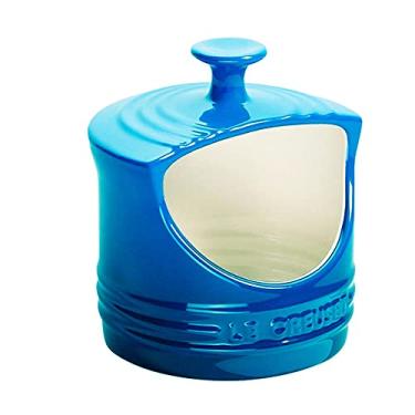 Imagem de Le Creuset Porta Sal Cerâmica Azul Marseille