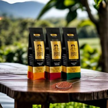 Imagem de Kit Zaro Café Especial Moído Variedades 750g