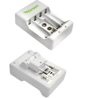 Imagem de Carregador de Pilhas Bivolt AA/AAA/9V AC 50/60HZ - Santana Centro