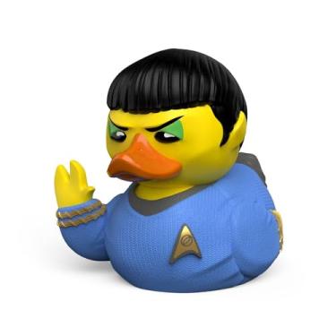 Imagem de TUBBZ Boneco colecionável de vinil de borracha Mini Spock – Mercadoria oficial de Star Trek – TV, filmes e videogames de ficção científica